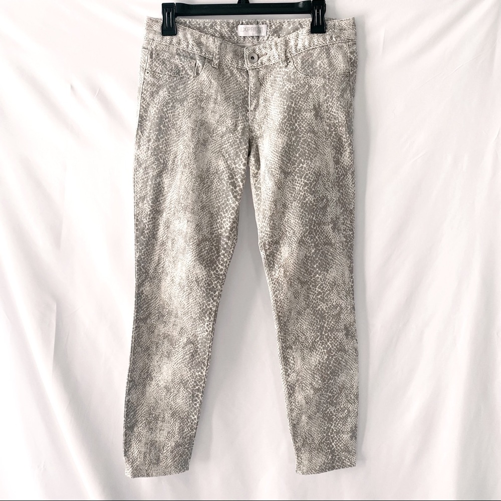 Express Stella Snakeskin Pants, Size 4r